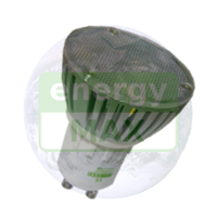 Energymax LED Spot light GU10 3.9W - Green EMSG05